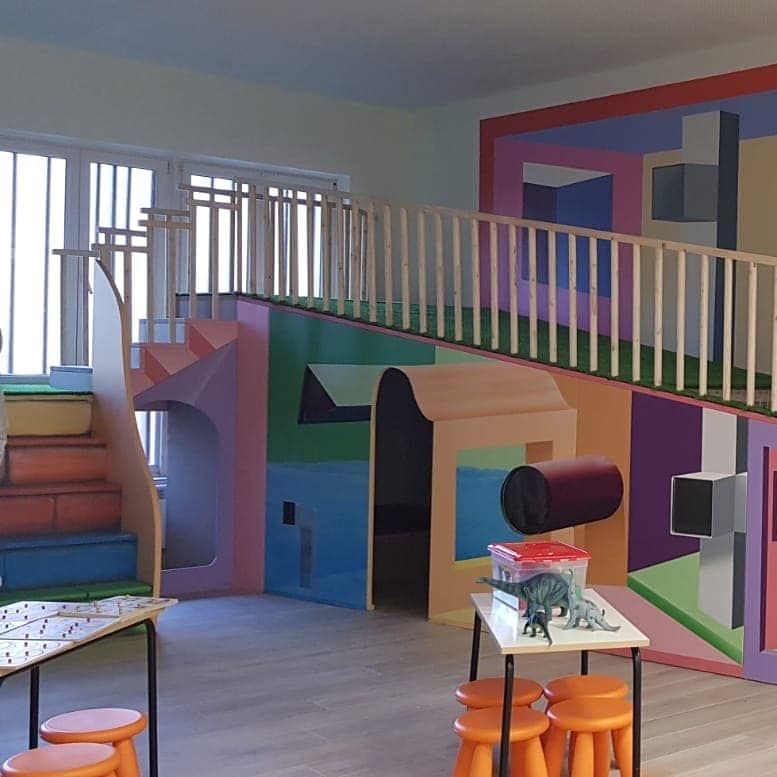 parque de juegos madera