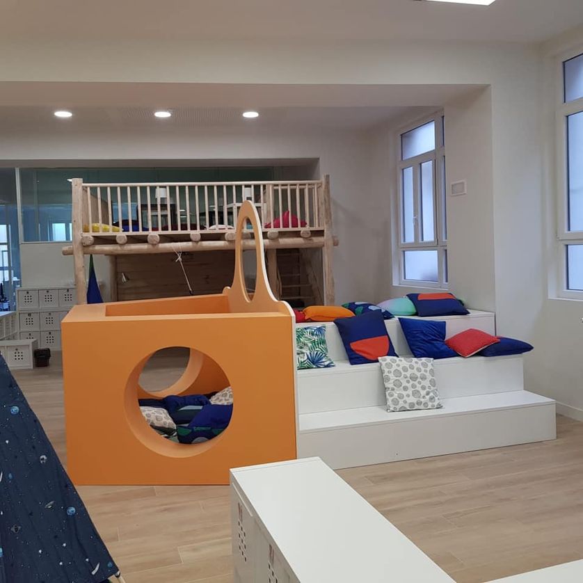 parque de juegos madera