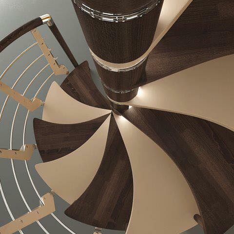 escalera de caracol